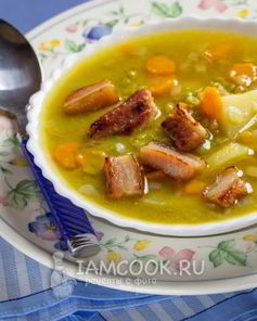Гороховый суп в скороварке