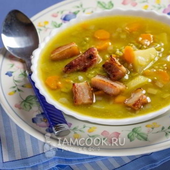 Рецепт горохового супа в скороварке
