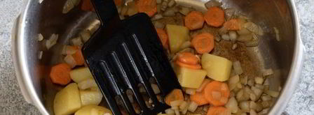 гороховый суп в скороварке. Шаг 11