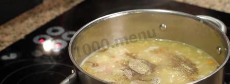 густой гороховый суп с мясом. Шаг 24