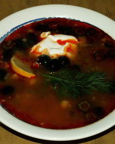 Суп с ребрышками