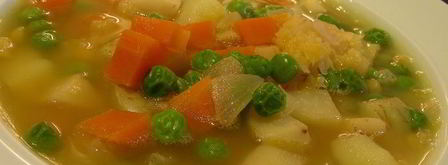 постный гороховый суп с сельдереем. Шаг 7