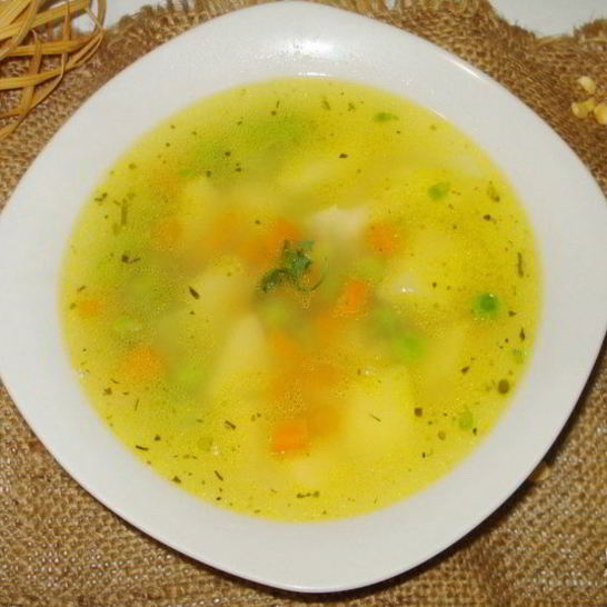 Рецепт супа горохового постного