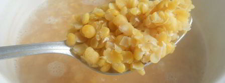 суп гороховый с копченой курицей. Шаг 2