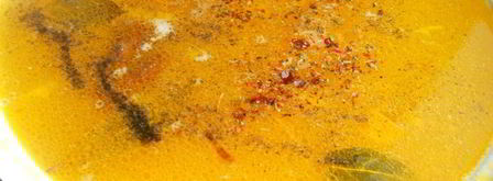 суп гороховый с копченой курицей. Шаг 6