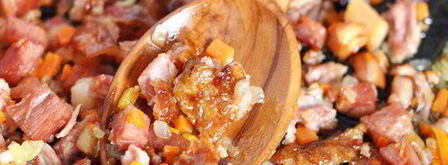 суп гороховый с копчеными ребрышками. Шаг 9