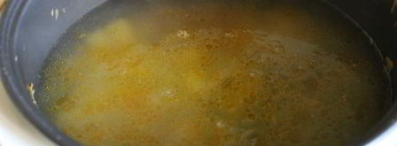 суп из зеленого гороха в мультиварке. Шаг 3