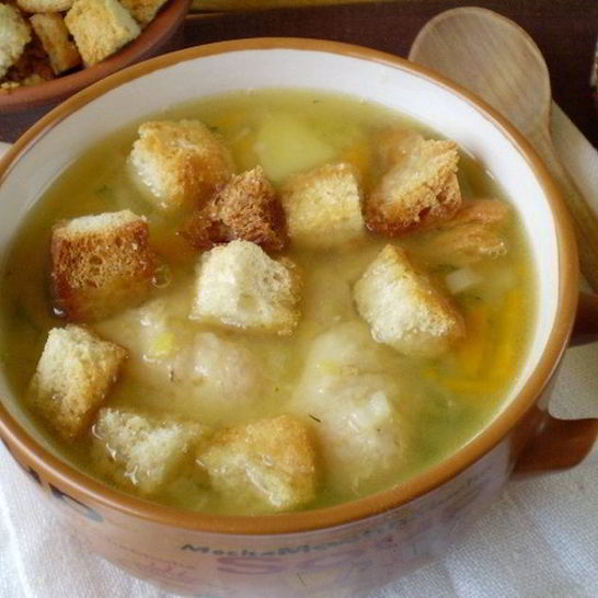 Рецепт вегетарианского горохового супа в мультиварке