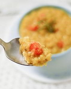 Вегетарианский гороховый суп