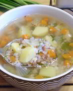 Гречневый диетический суп