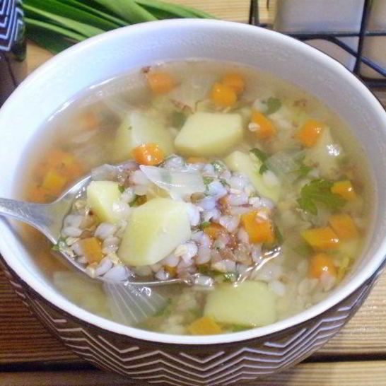 Рецепт гречневого диетического супа