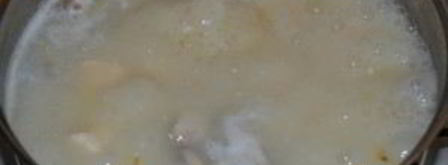 грибной суп с плавленым сыром. Шаг 7