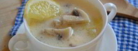 грибной суп с плавленым сыром. Шаг 8