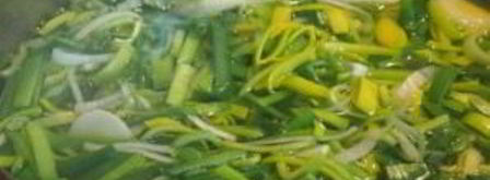 картофельный суп с пореем. Шаг 3