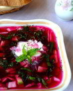 Холодник из свеклы