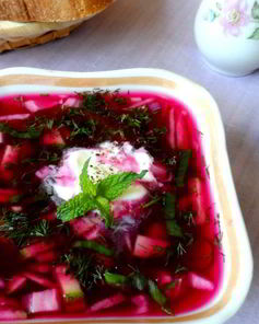 Холодник из свеклы