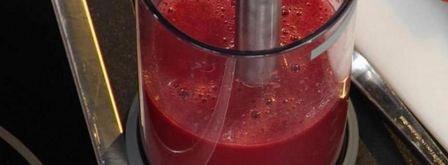 клубничный суп с кнелями из сыра маскарпоне. Шаг 6