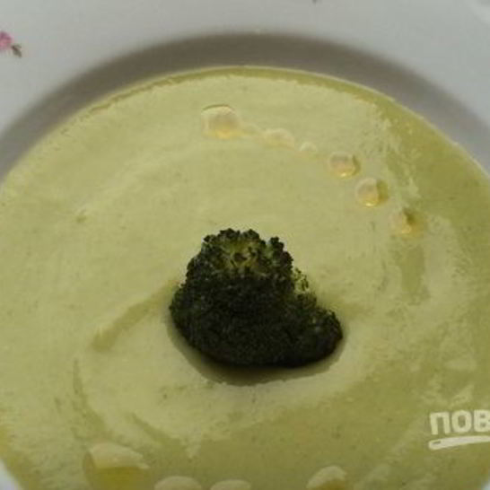 Рецепт крема-супа из брокколи с плавленым сырком