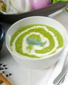 Крем-суп из черемши