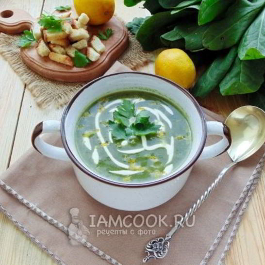 Рецепт крема-супа из шпината