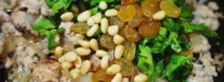 куббе-суп с манными клецками, фаршированными мясом. Шаг 5