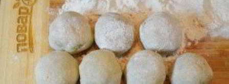 куббе-суп с манными клецками, фаршированными мясом. Шаг 10