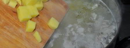 куриный суп с белой фасолью. Шаг 3