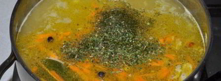 куриный суп с белой фасолью. Шаг 6