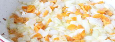 куриный суп с рисом и грибами. Шаг 5