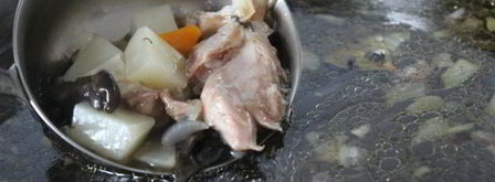 куриный суп с рисом и грибами. Шаг 8