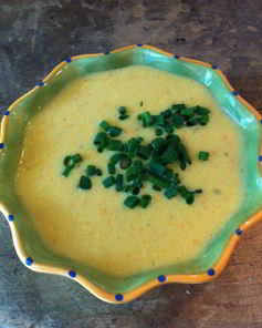 Летний суп из кабачка