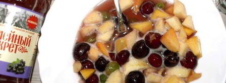 фруктово-ягодная окрошка. Шаг 6