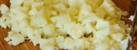 окрошка классическая на кефире. Шаг 5