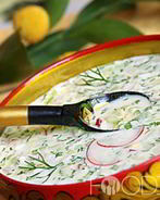 Окрошка на кефире