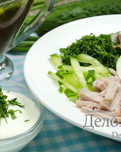 Окрошка на квасе