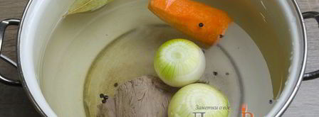 окрошка на квасе. Шаг 2