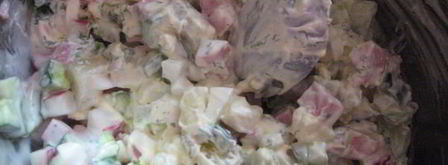 окрошка на минералке. Шаг 2