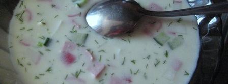 окрошка на минералке. Шаг 4