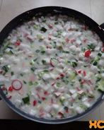 Окрошка на уксусе