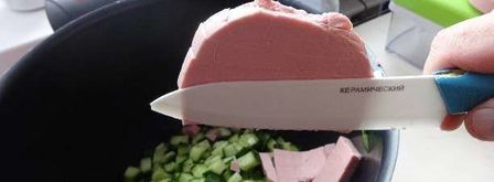 окрошка на уксусе. Шаг 9