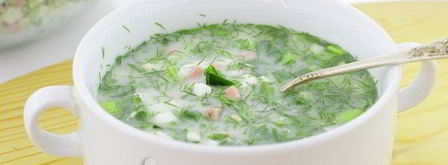 окрошка на воде с уксусом. Шаг 10