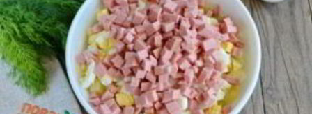 окрошка с колбасой. Шаг 6