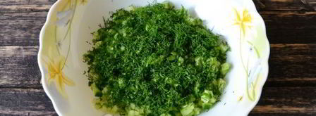 окрошка с редиской на квасе. Шаг 5