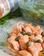 Окрошка с рыбой