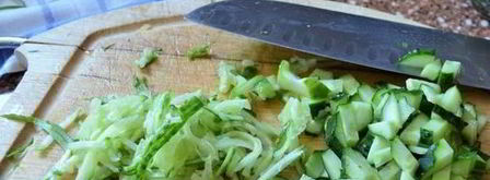 окрошка с рыбой. Шаг 4