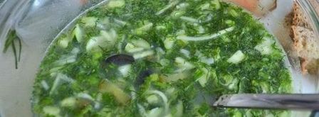 окрошка с рыбой. Шаг 10