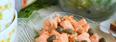 окрошка с рыбой. Шаг 11