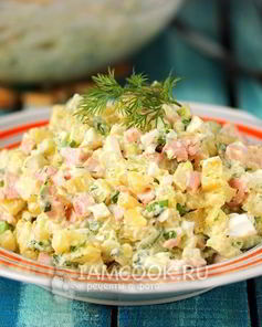 Салат Окрошка