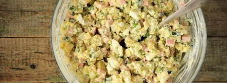 салат окрошка. Шаг 5