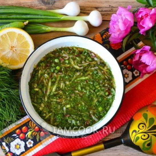 Рецепт сыроедческой окрошки